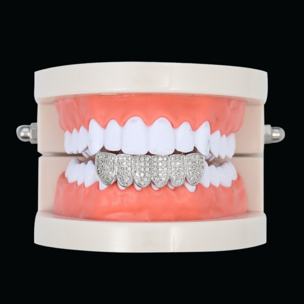 Classic Iced Out Diamond Grillz