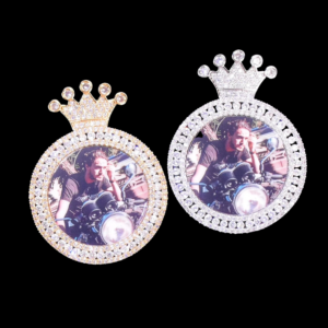 King Tennis Custom Photo Picture Pendant Necklace