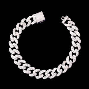 10MM Tennis Cut Stones Iced Out Diamond Bracelet