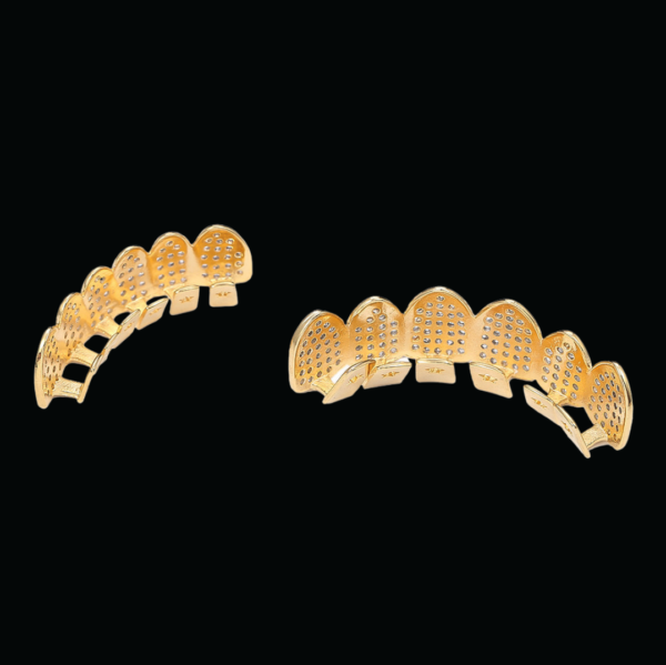 Classic Iced Out Diamond Grillz